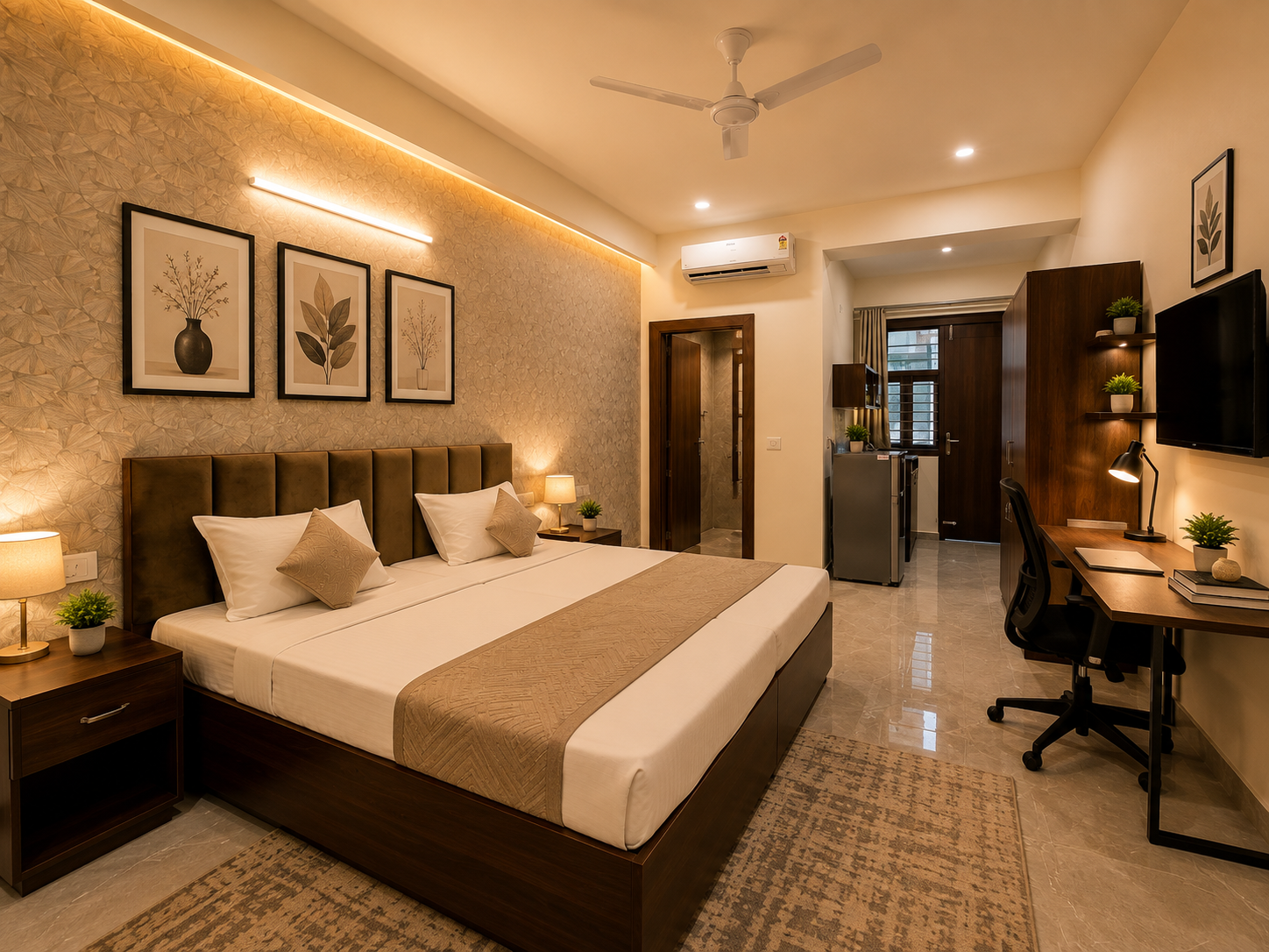 Luxury PG in Sector 22 Gurgaon For Girls & Boys | Anvi Residency - 2