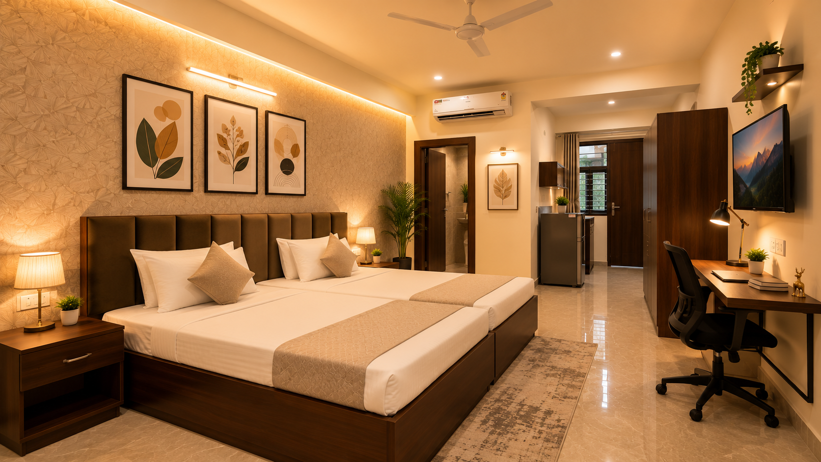 Luxury PG in Sector 22 Gurgaon For Girls & Boys | Anvi Residency - 3