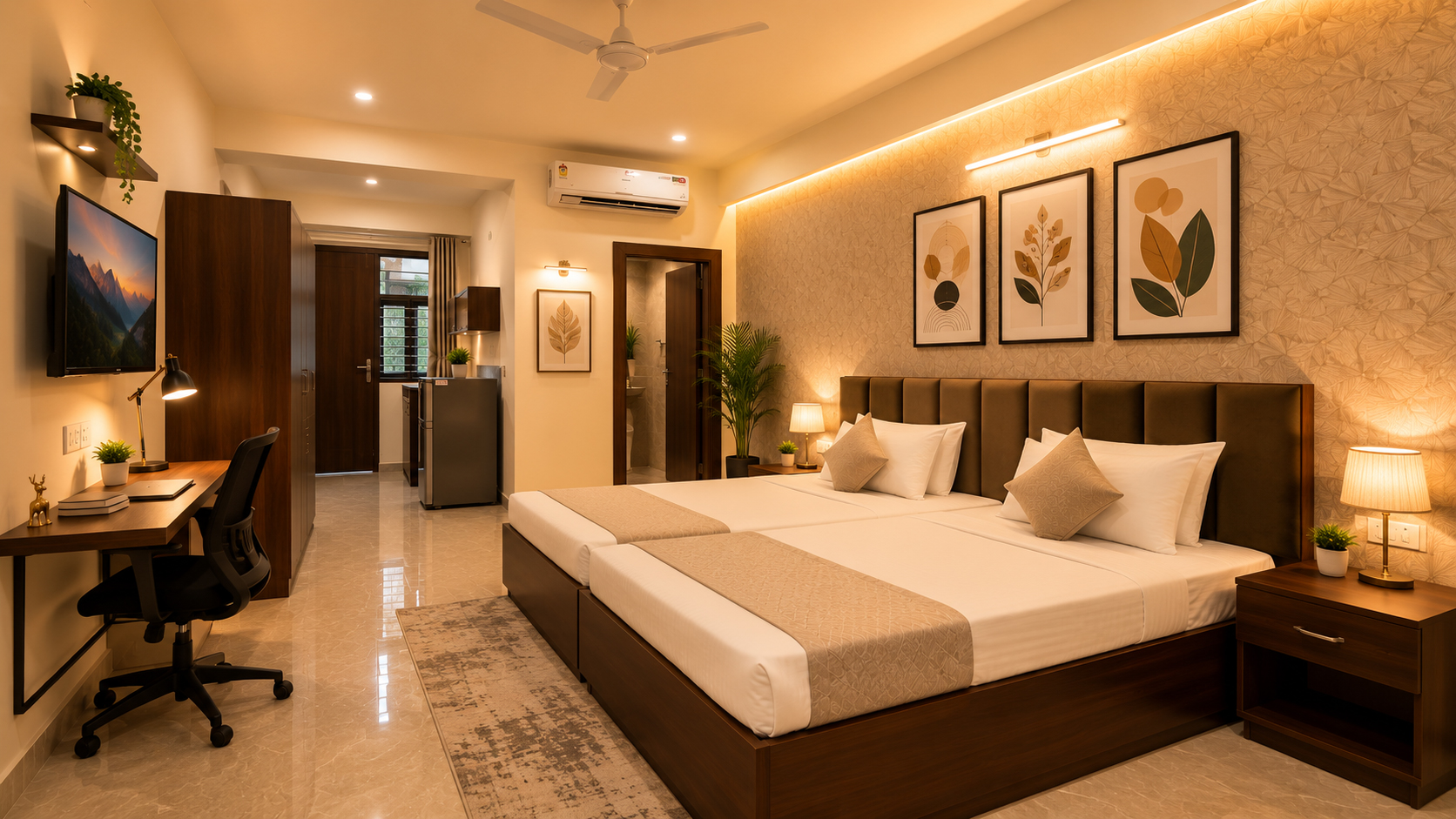 Luxury PG in Sector 22 Gurgaon For Girls & Boys | Anvi Residency - Image 1